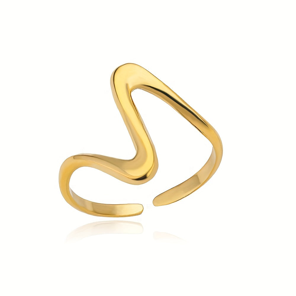 Rea – Adjustable cuff ring in modern design