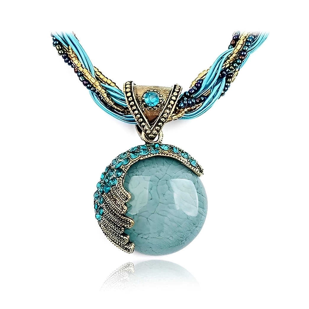 Ronna – Reiki Necklace in Crystal