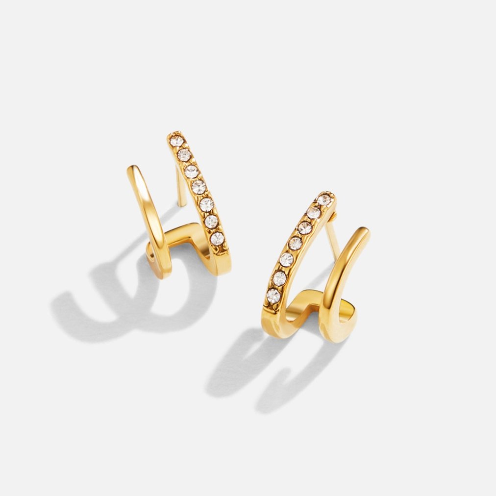 Zendaya – Claw Crystal Earrings
