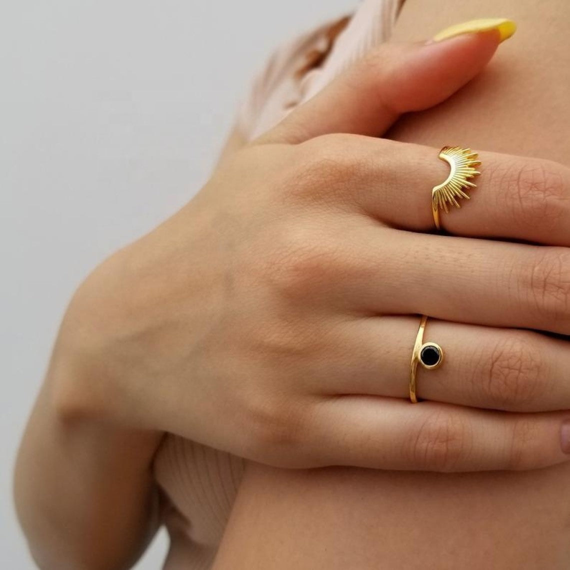 Sunray Ring - Rising Sun Ring