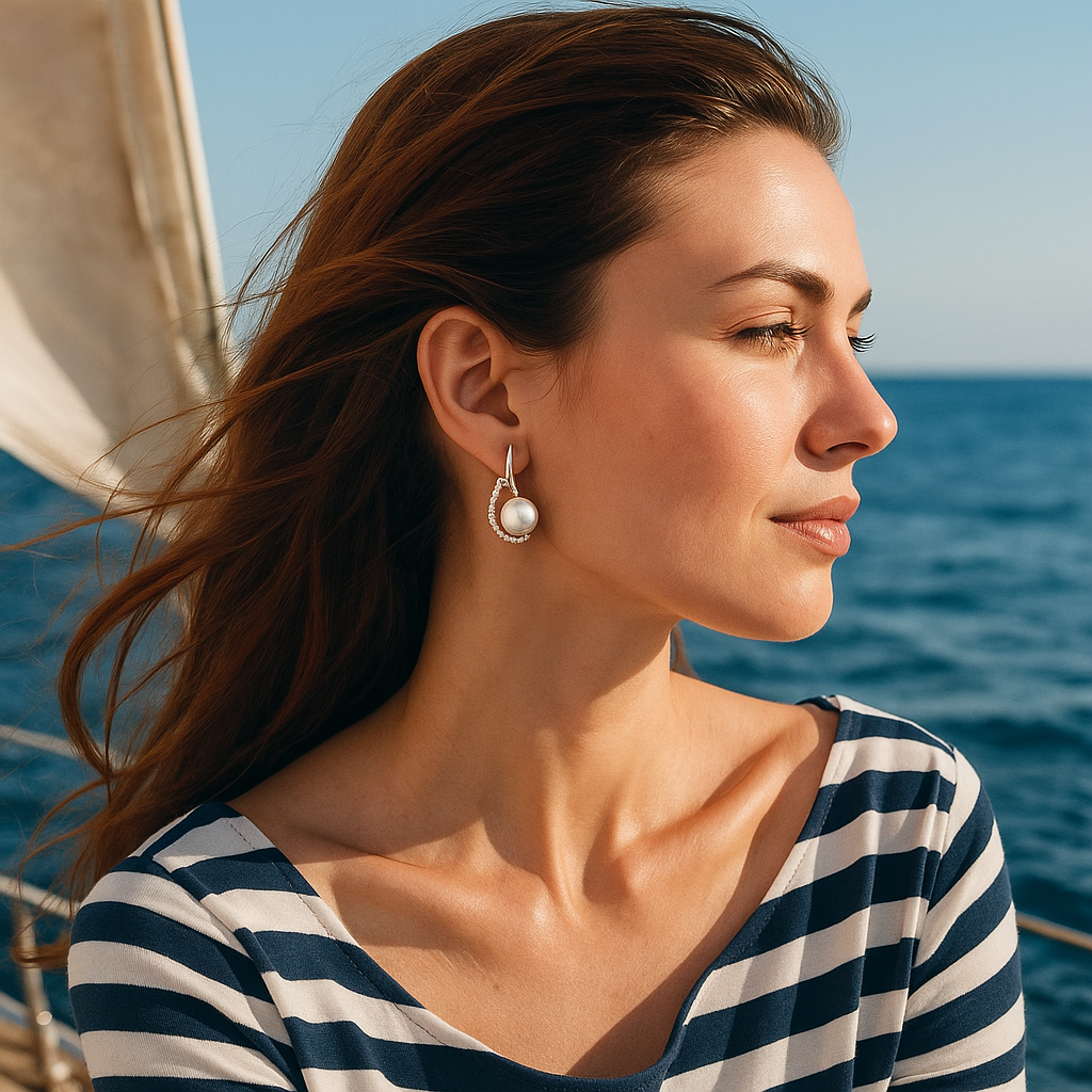 Bea – Pearl Earrings