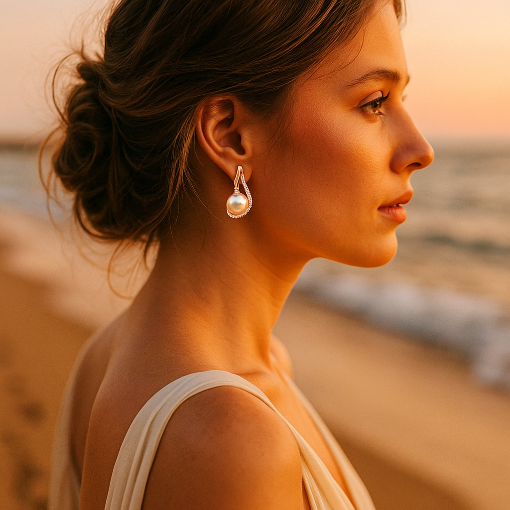 Bea – Pearl Earrings