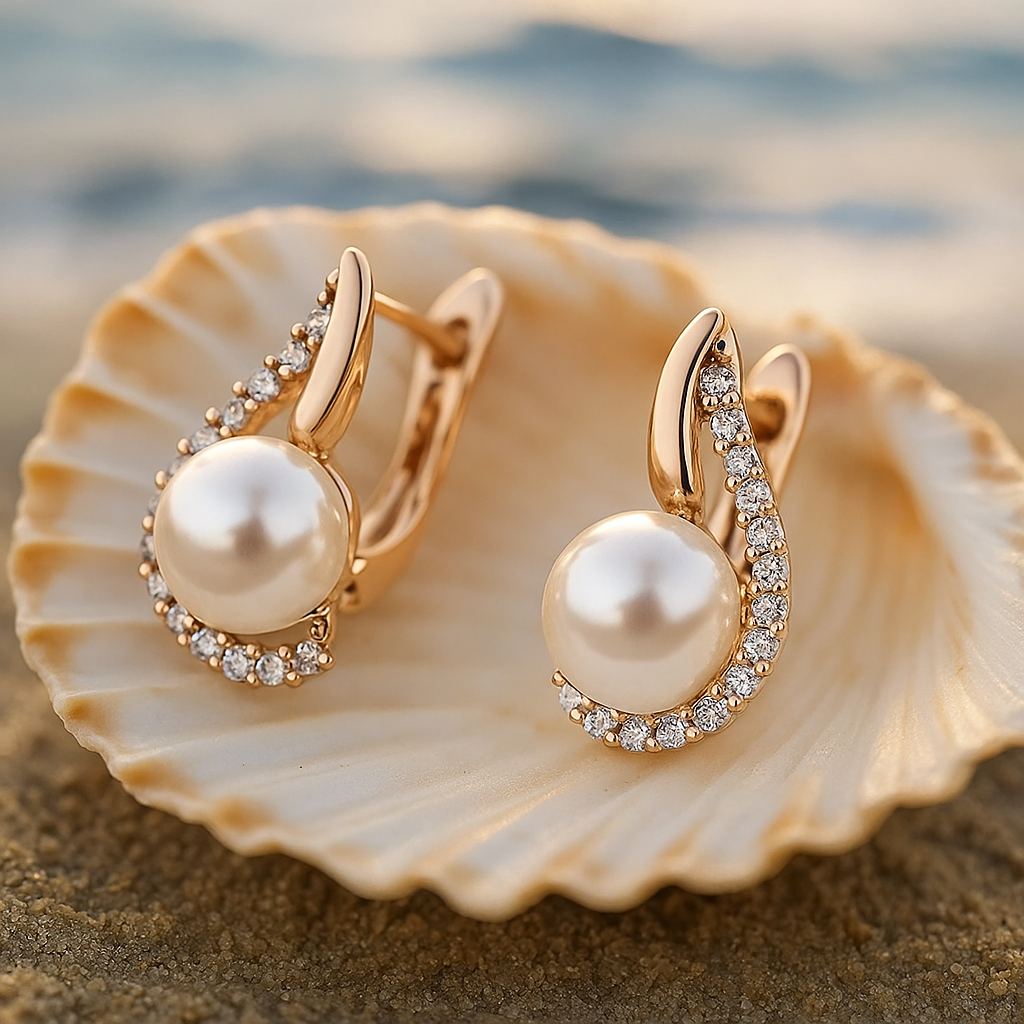 Bea – Pearl Earrings