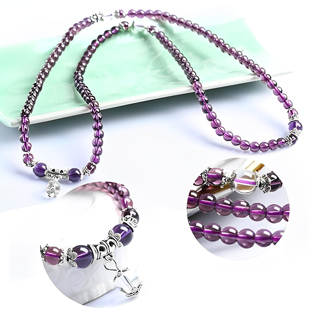 Mia – Bracelet & Necklace Spirituality Amethyst