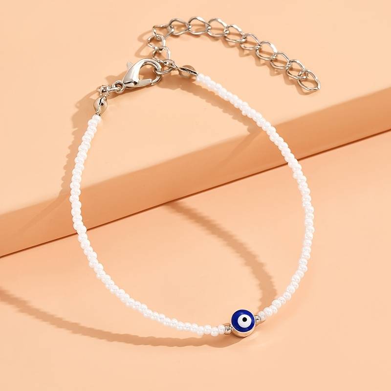 Evil Eye Beaded Bracelet - Devil's Eye Beaded Bracelet