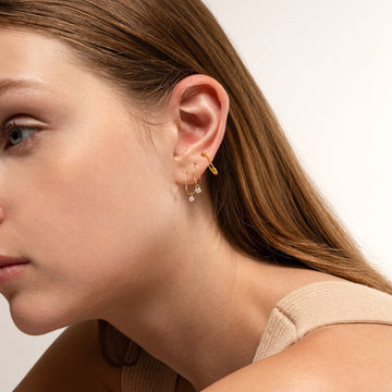 Eden - Little Safety Pin Earrings