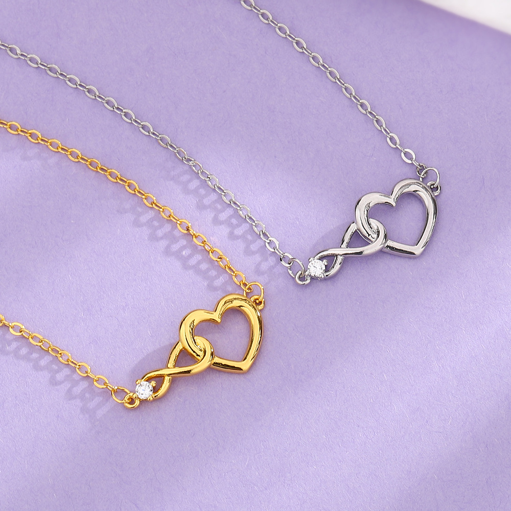 Infinite Heart Bracelet - Stylish CZ Bracelet