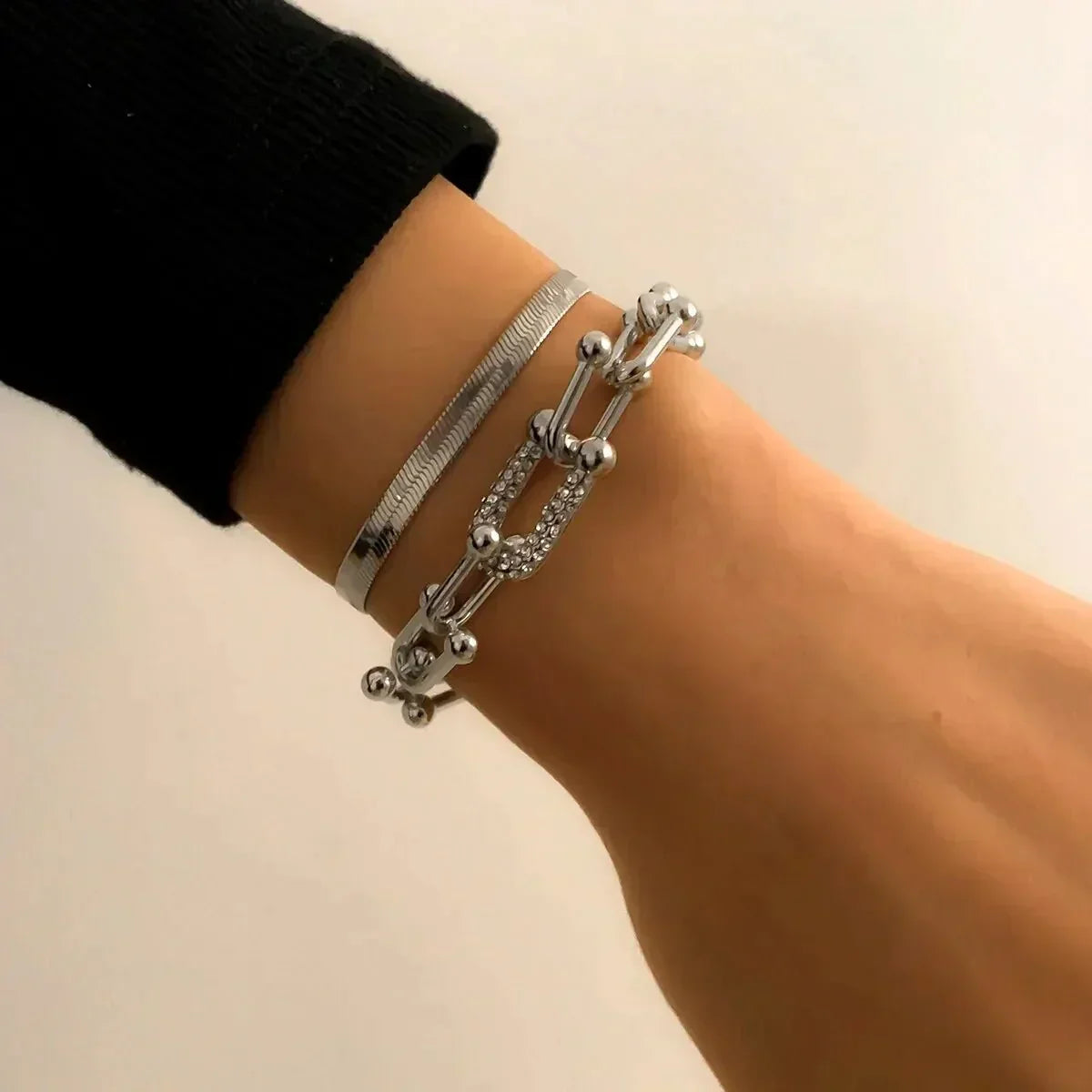 Maelys – Bracelets Set Chain & Snake