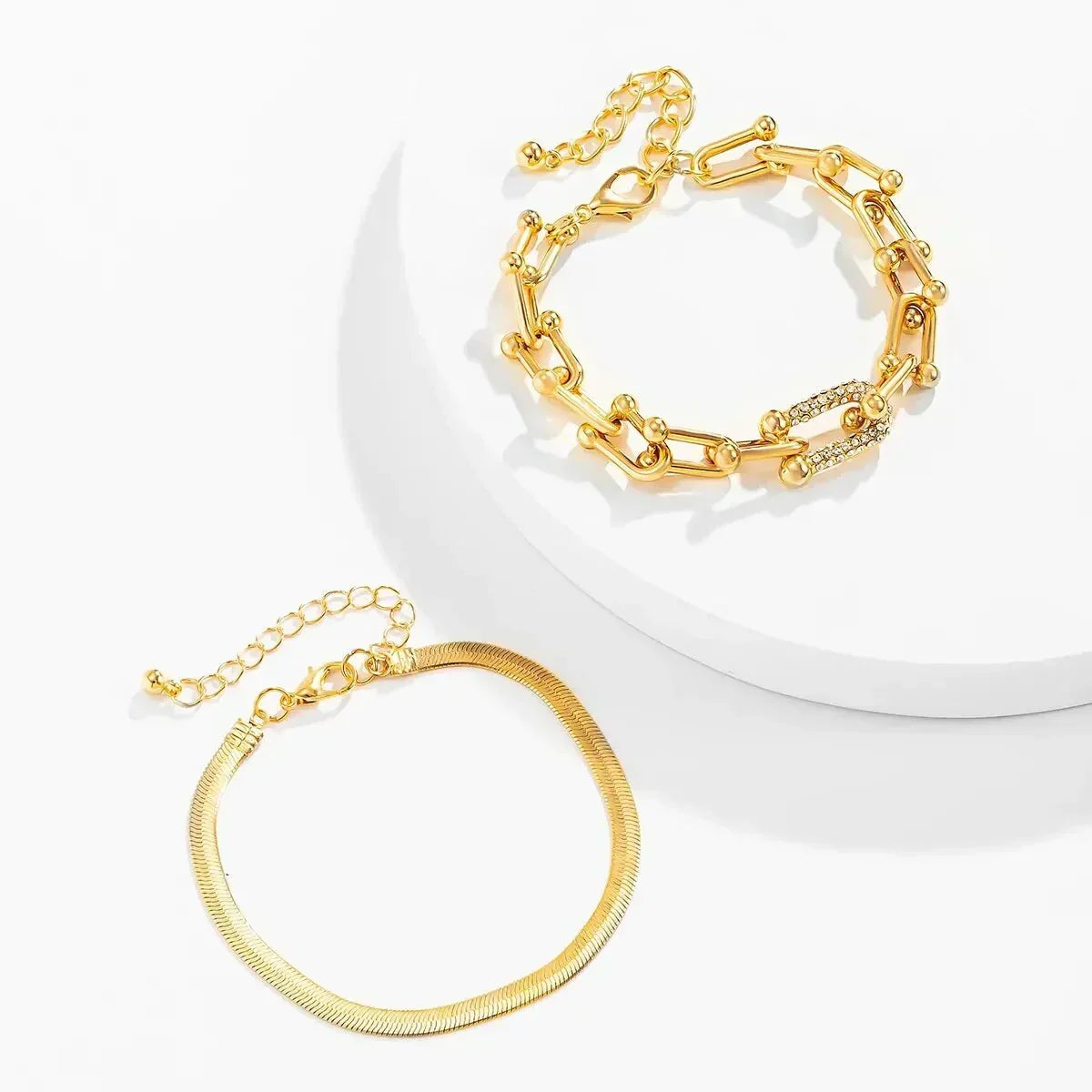 Maelys – Bracelets Set Chain & Snake