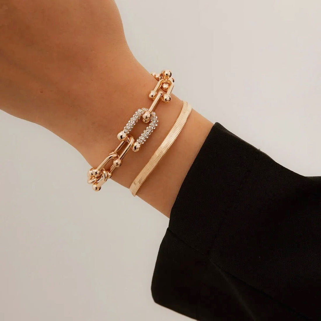 Maelys – Bracelets Set Chain & Snake