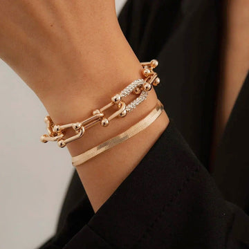 Maelys – Bracelets Set Chain & Snake