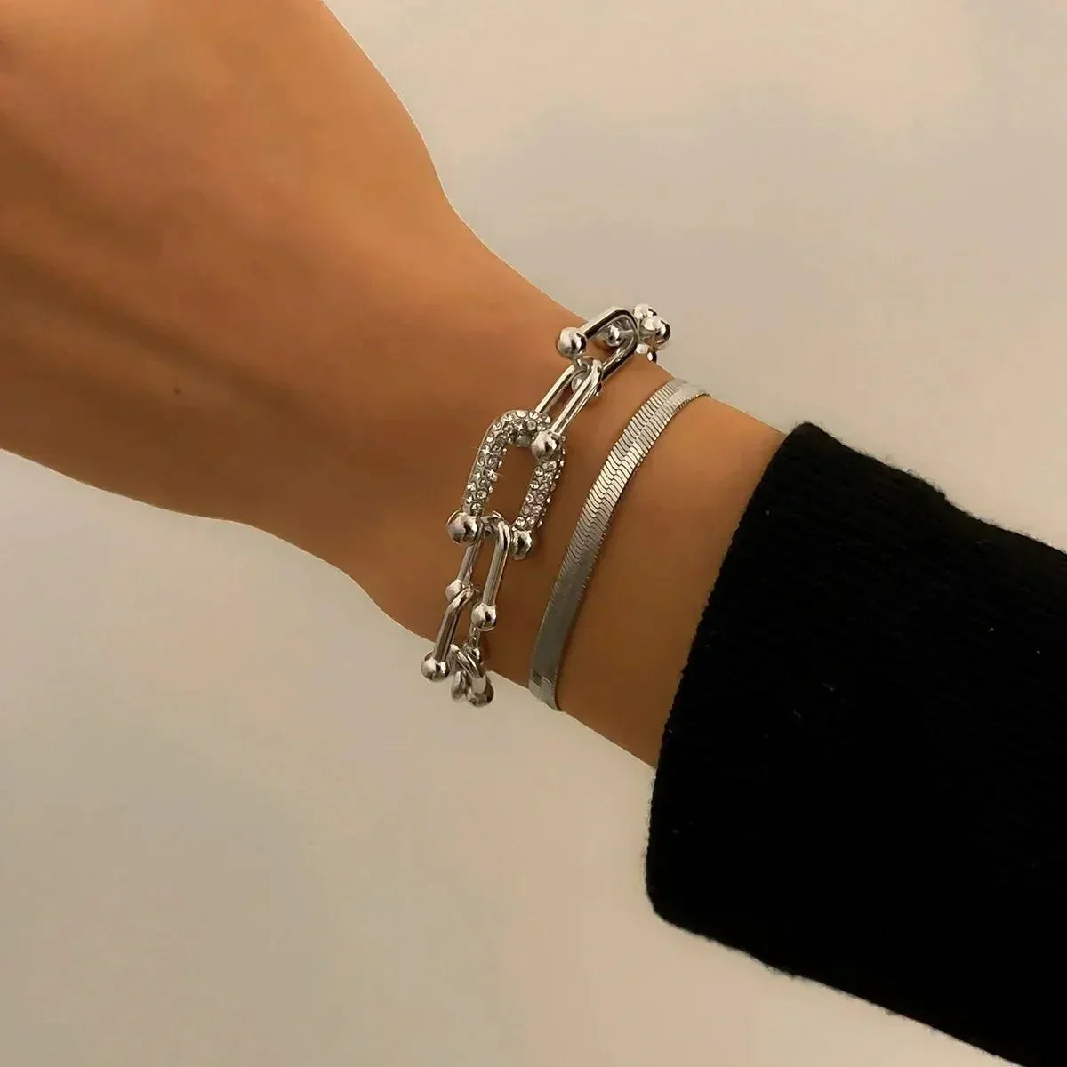 Maelys – Bracelets Set Chain & Snake