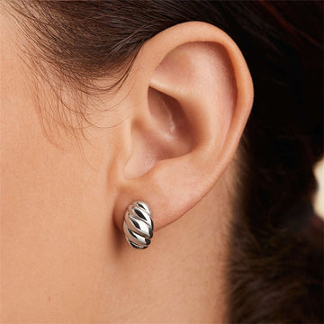 Ellie – Earrings Croissant Gold