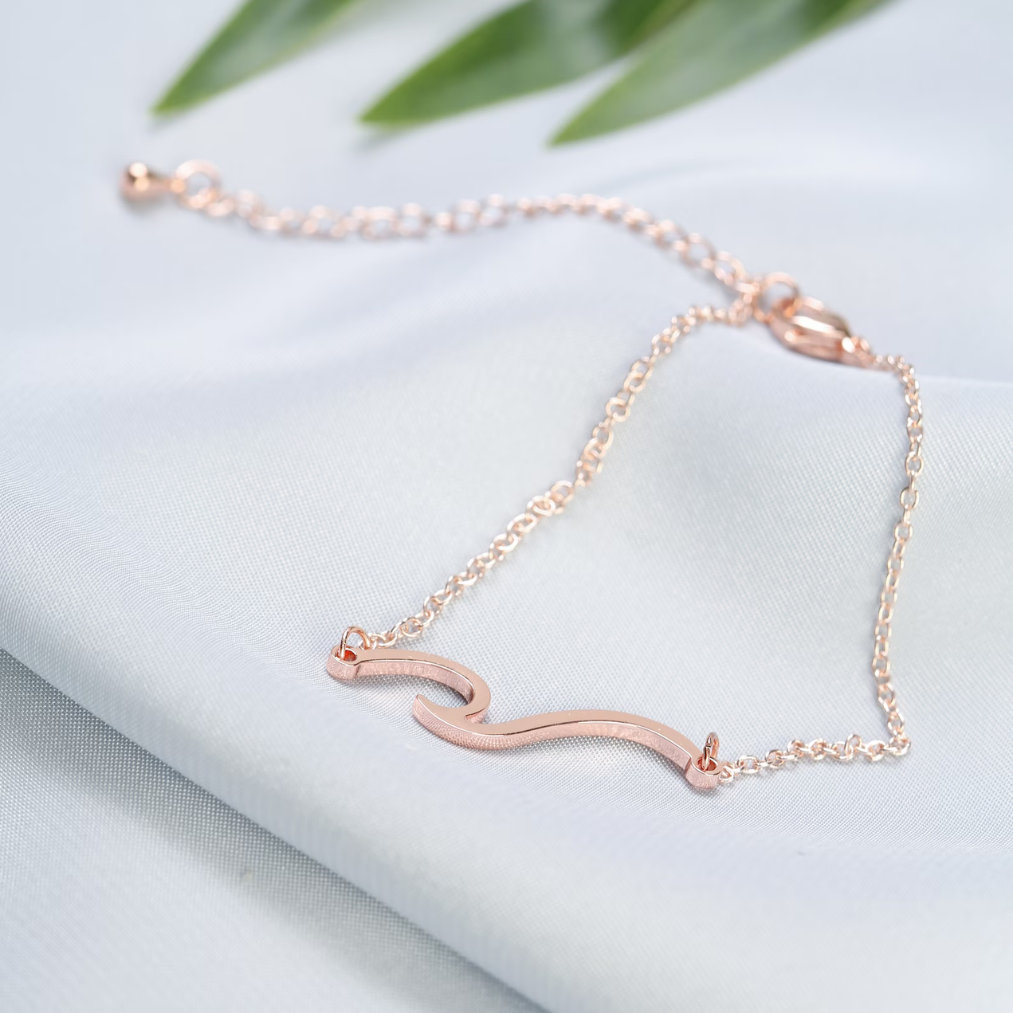 Wave Ankle Bracelet - Waterproof Wave Ankle Chain