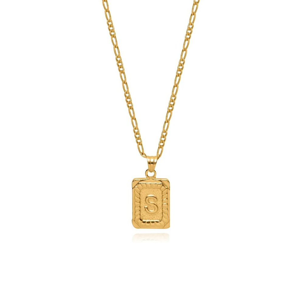 Vintage Letter Card Necklace - Customized Letter Card Necklace