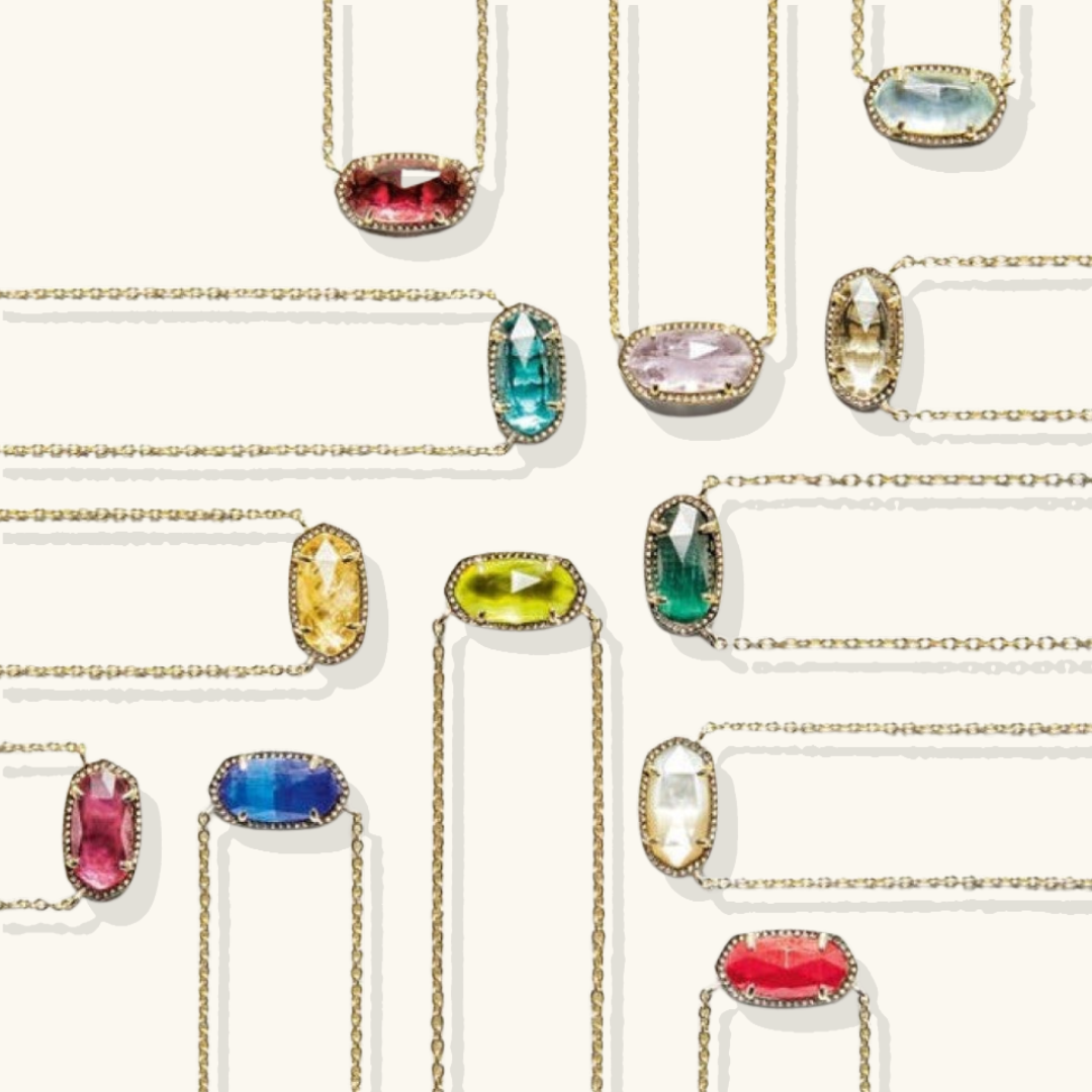 Viya – Elegant Birthstone Necklace
