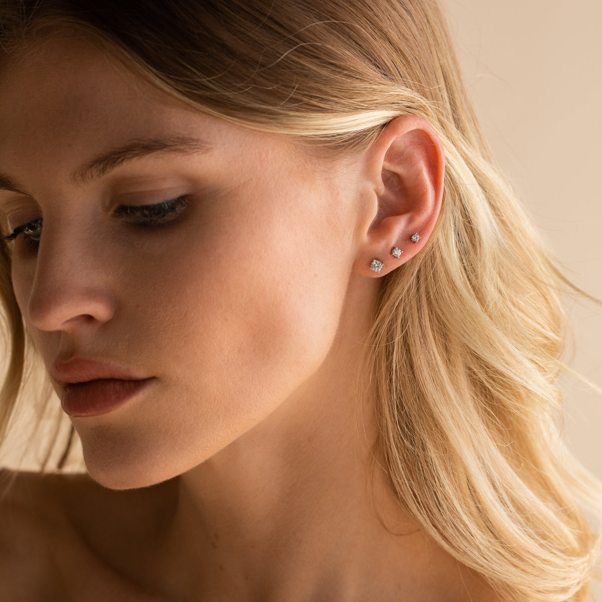 Booker – Set of Diamond Earrings