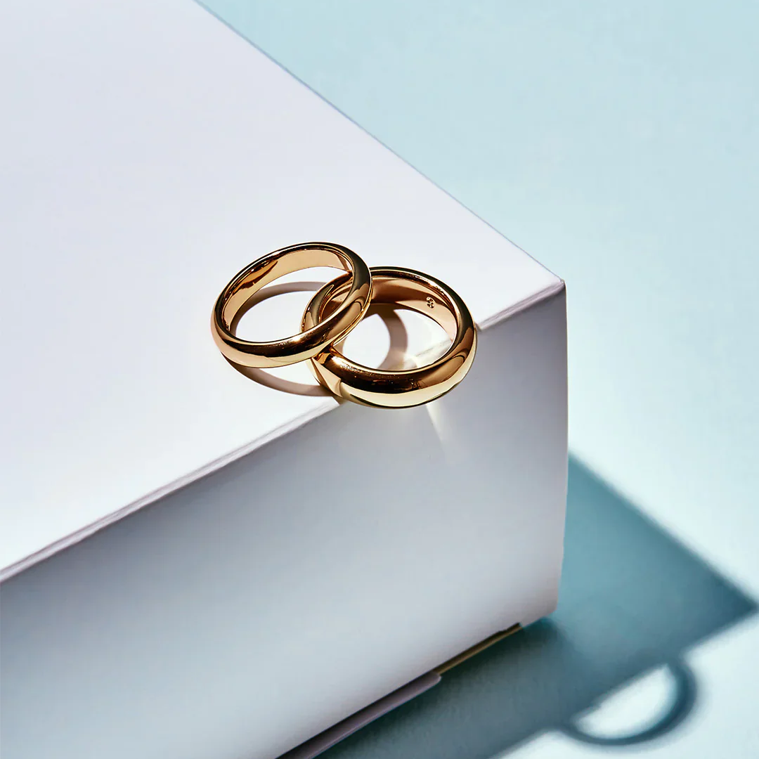 Eloane – Ring Crafted from Gold-Plated Stainless Steel