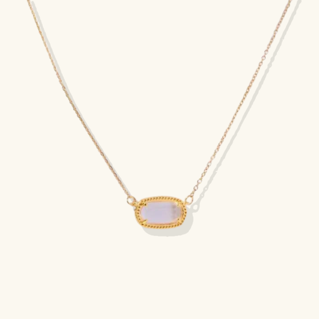 Viya – Elegant Birthstone Necklace