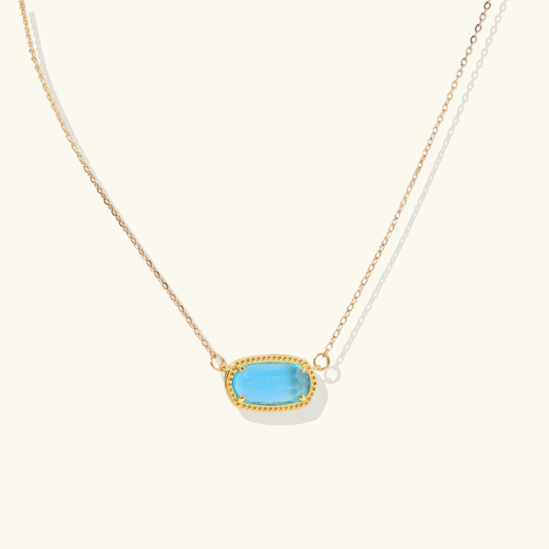 Viya – Elegant Birthstone Necklace