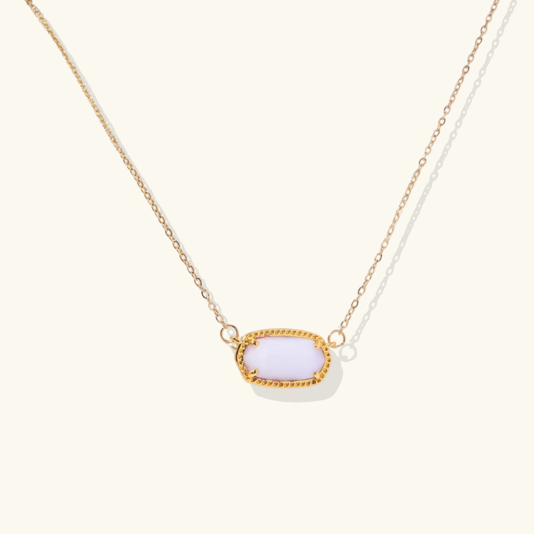 Viya – Elegant Birthstone Necklace