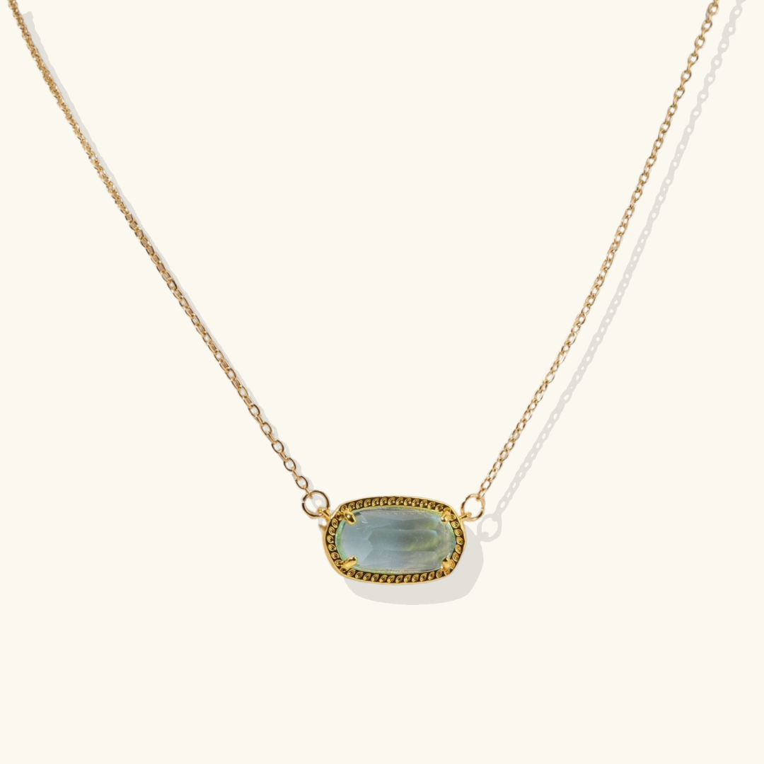 Viya – Elegant Birthstone Necklace