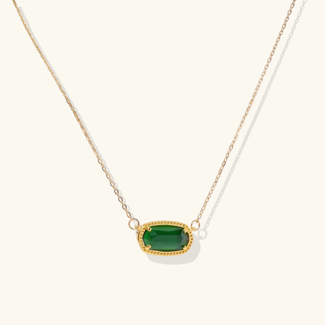Viya – Elegant Birthstone Necklace