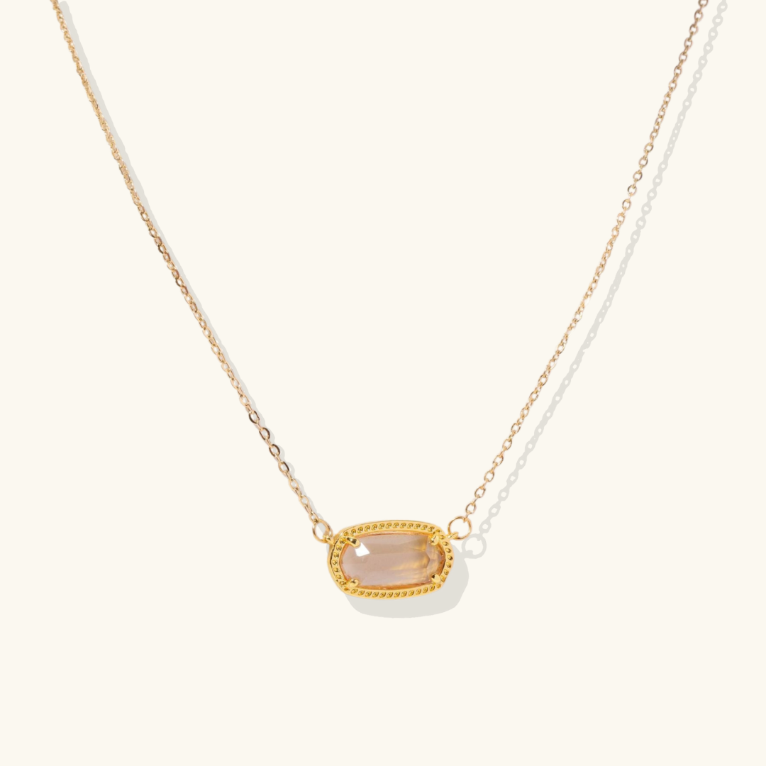 Viya – Elegant Birthstone Necklace