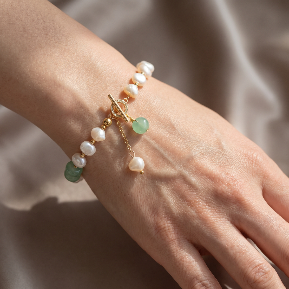 Raya – Adventure Bracelet with Ocean Pearls