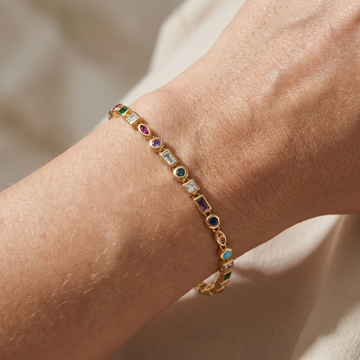Nozomi – Vibrant Bracelet crafted from Crystals