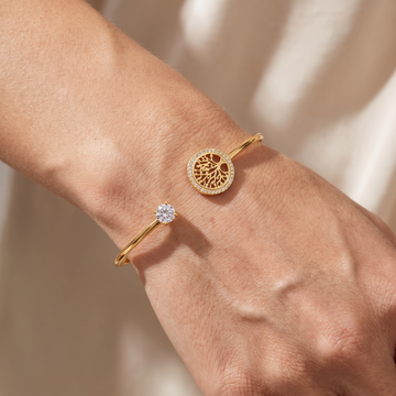 Aeriel – Adjustable Bracelet with Tree of Life