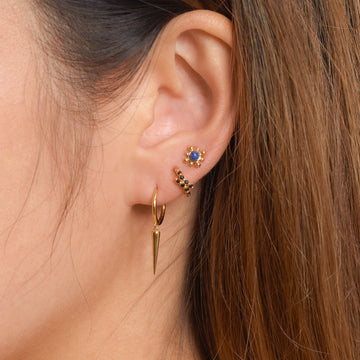 Kamala - Square Spike Earrings