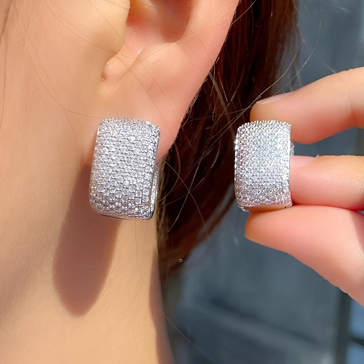 Amaya – Earrings Zircon Total Brilliance