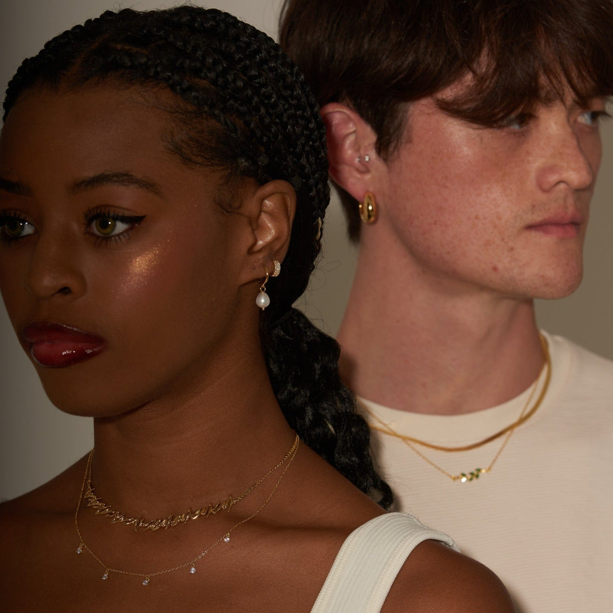 Tomiko - Wide CZ Hoops