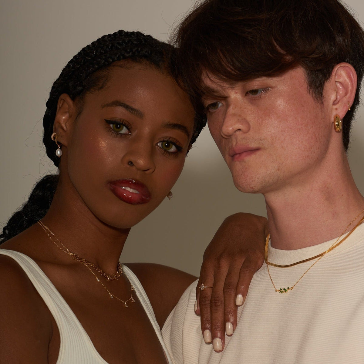 Tomiko - Wide CZ Hoops