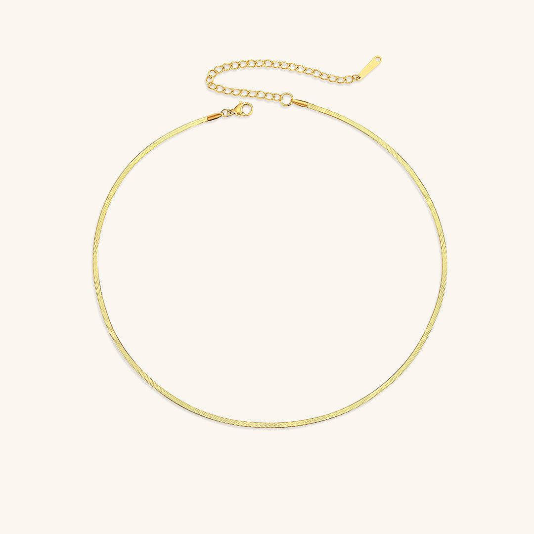 Elizabeth – Snake Chain in Gold