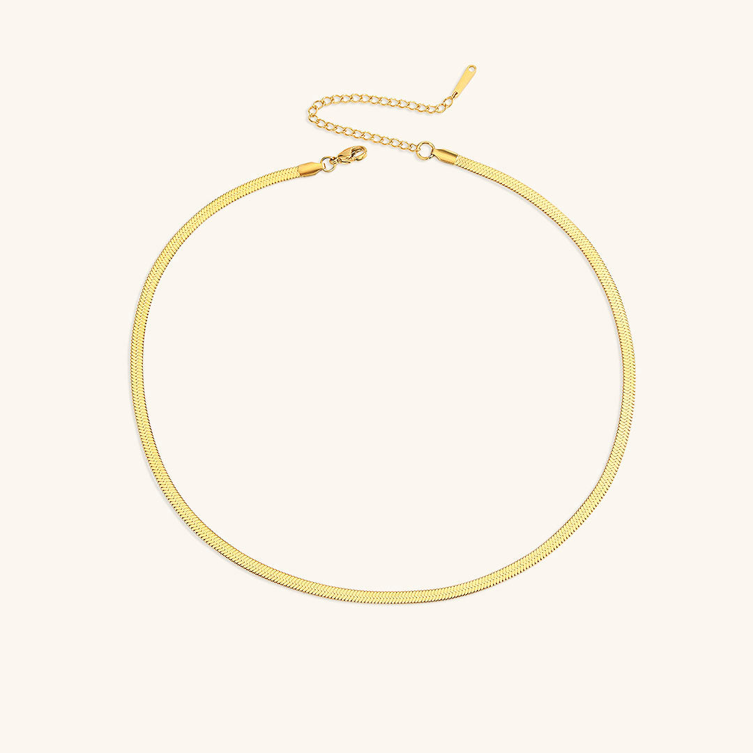 Elizabeth – Snake Chain in Gold