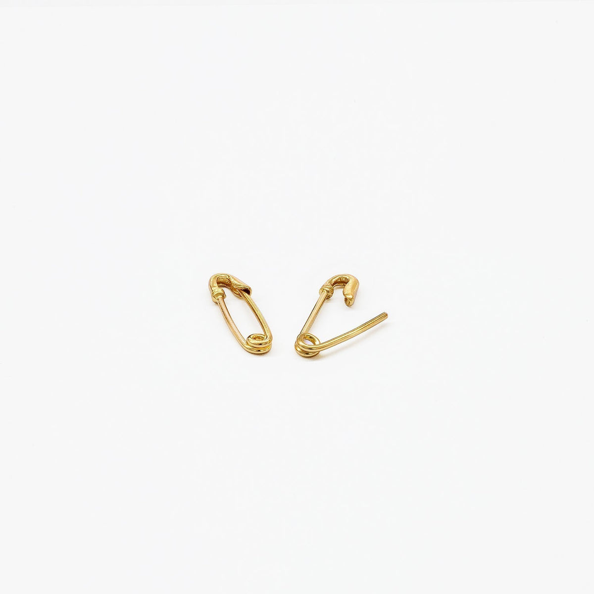 Eden - Little Safety Pin Earrings