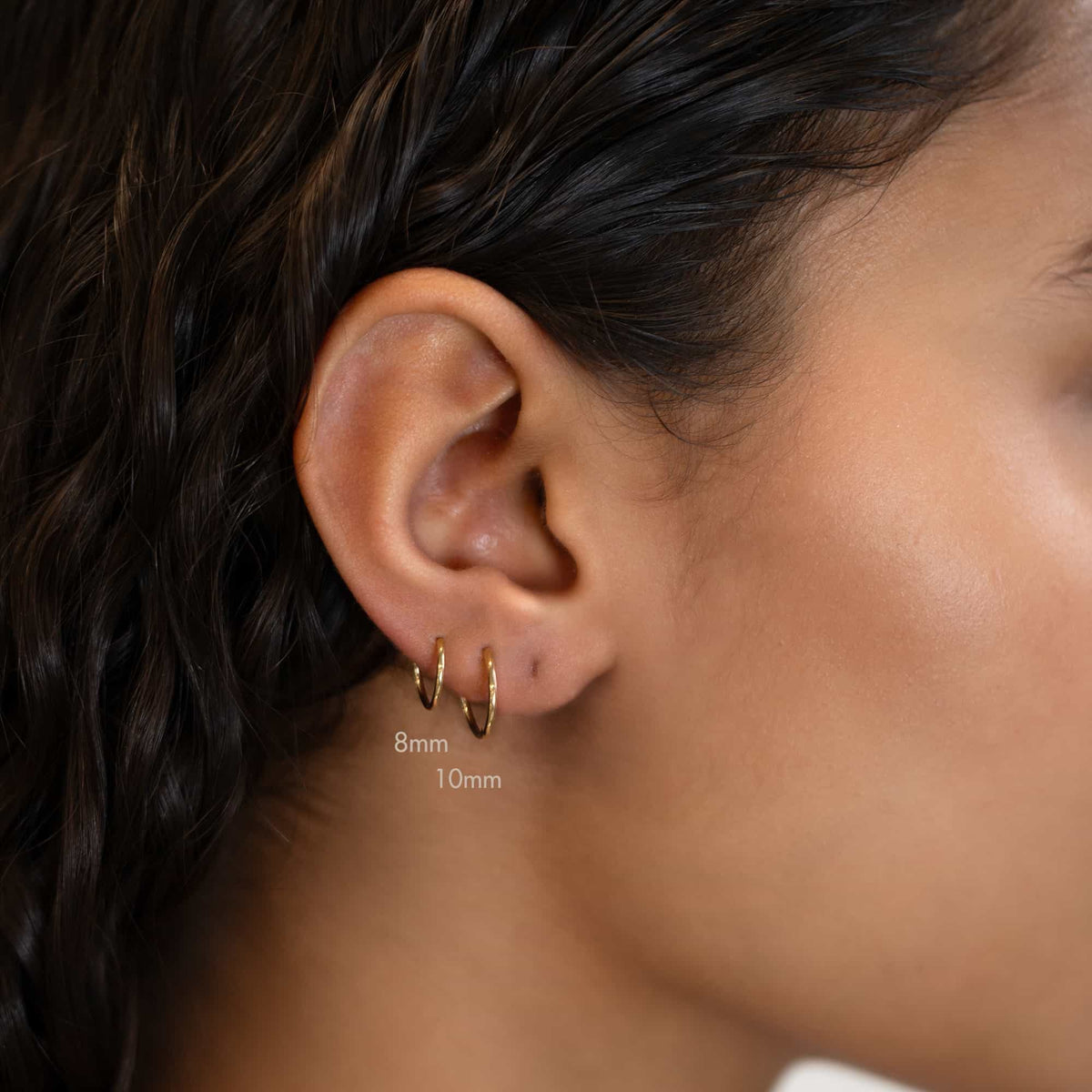 Slim Huggie Single Earring