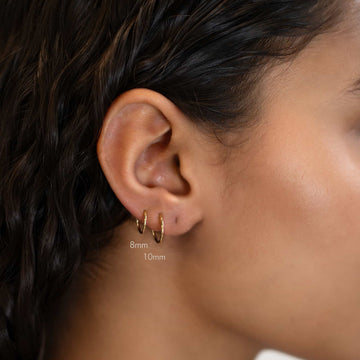 Slim Huggie Single Earring
