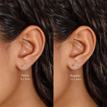 Harper - Bow Stud Earrings