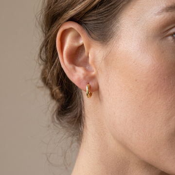 Small Huggie Hoop Earrings
