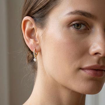 Celestine – Graceful Hanging Earrings