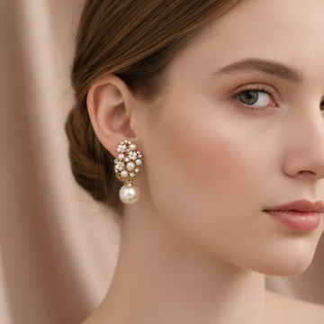 Ellie – Chic Earrings with Pearls