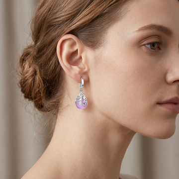 Selene – Tree of Life Earrings crafted from 925 Sterling Silver