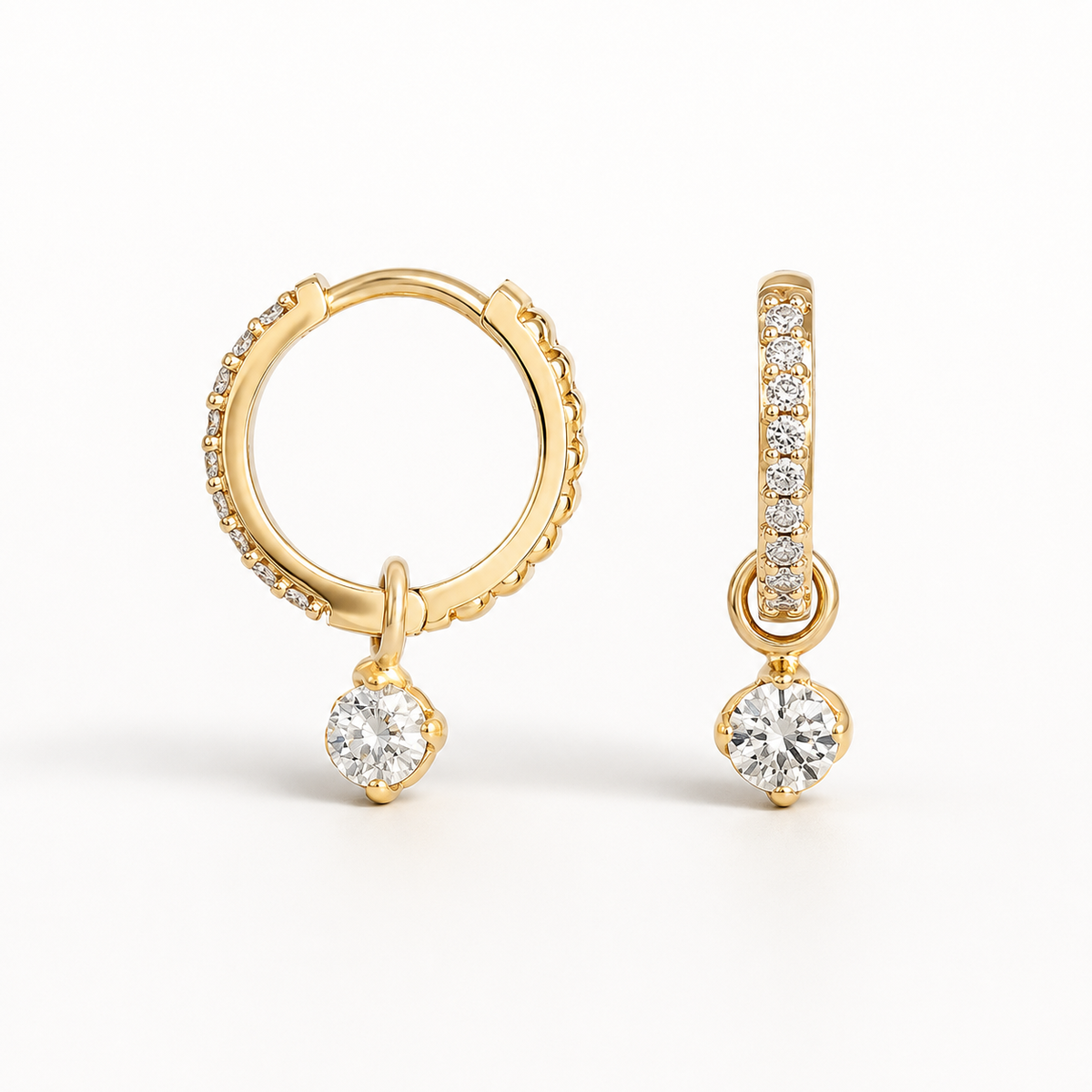 Celestine – Graceful Hanging Earrings