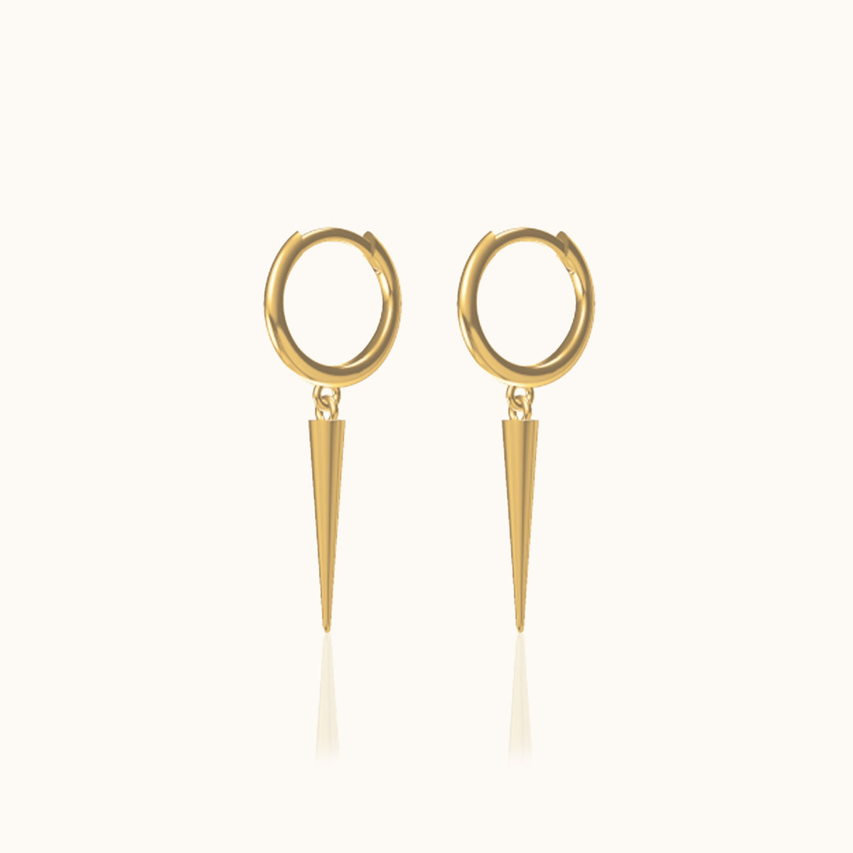 Kamala - Square Spike Earrings