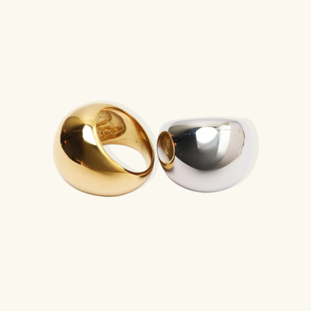 Ella – Contemporary Dome Ring