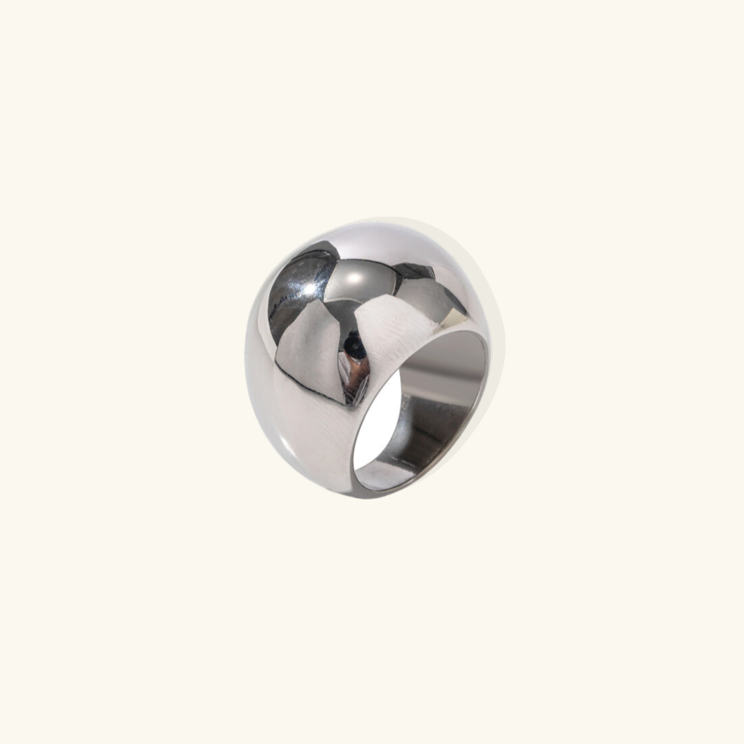 Ella – Contemporary Dome Ring