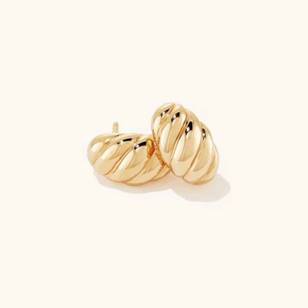 Ellie – Earrings Croissant Gold